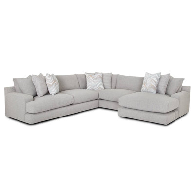 3 Piece Sectional With Right Arm Facing Loveseat With Reversible Chaise Ottoman -  Franklin, Composite_638A7427-3E28-4800-B6E6-7C3217D3B718_1722631593