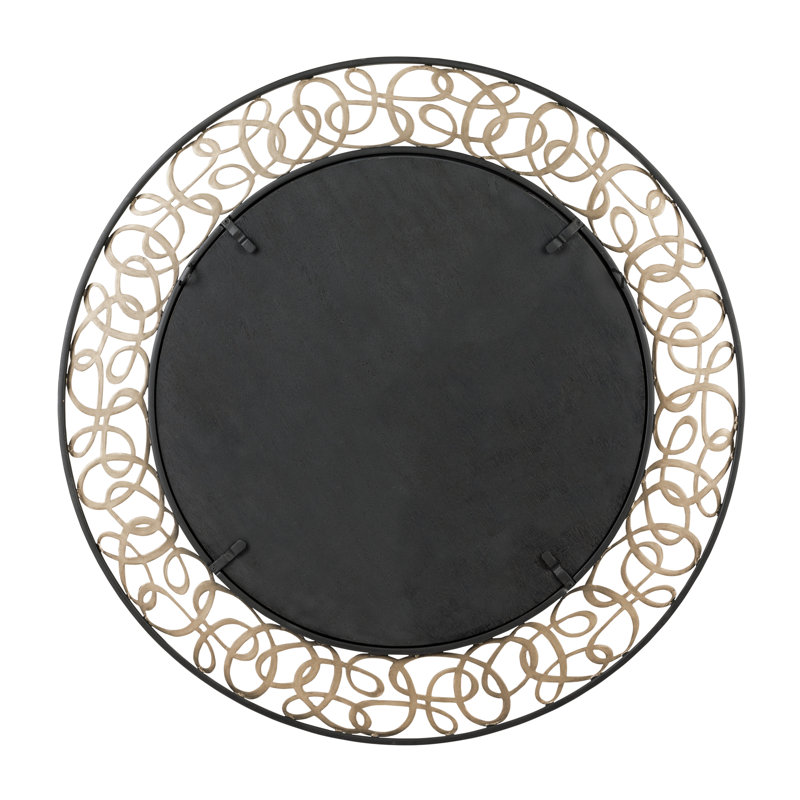 Metal Round Wall Mirror