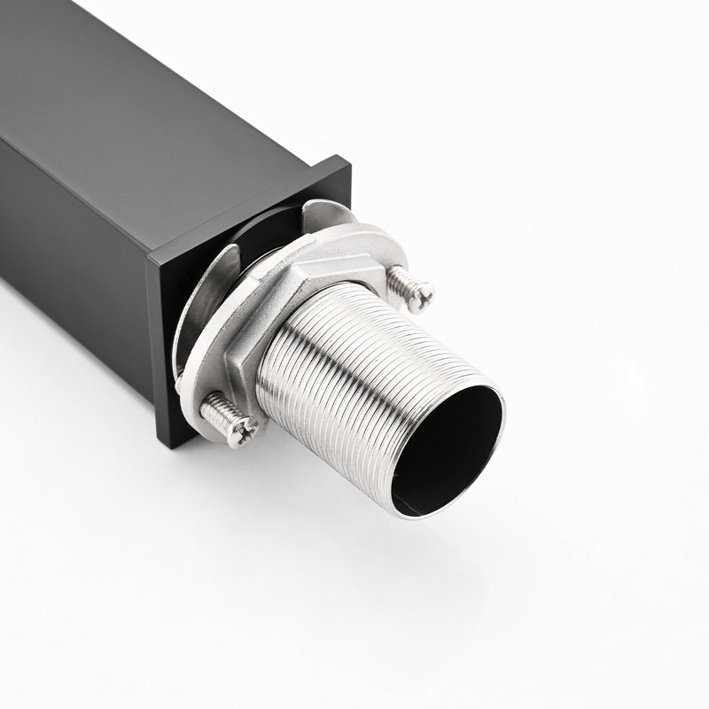 Matte Black Bathroom Tap, Stainless Steel, Single Hole, With Drain Assembly For Enhancement Project 2 Faucet, Handle, Rust Upgrade