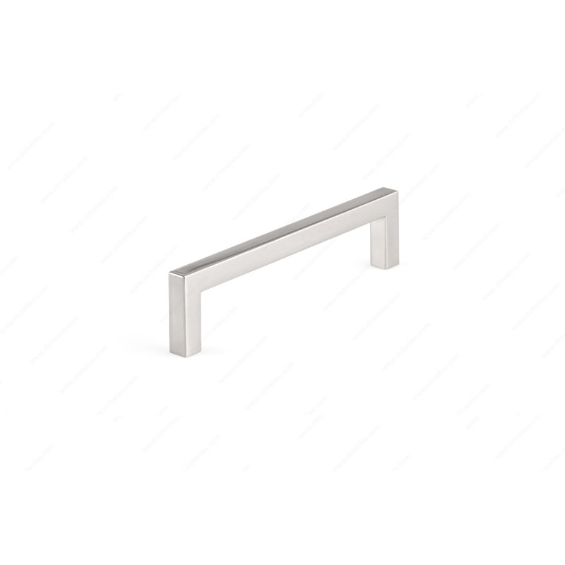 Poignée barre 5 1/32 po Expression, Nickel brossé