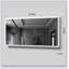 Armoire à pharmacie murale avec miroir, tablettes réglables et cadre en aluminium durable pour un rangement efficace-311672941