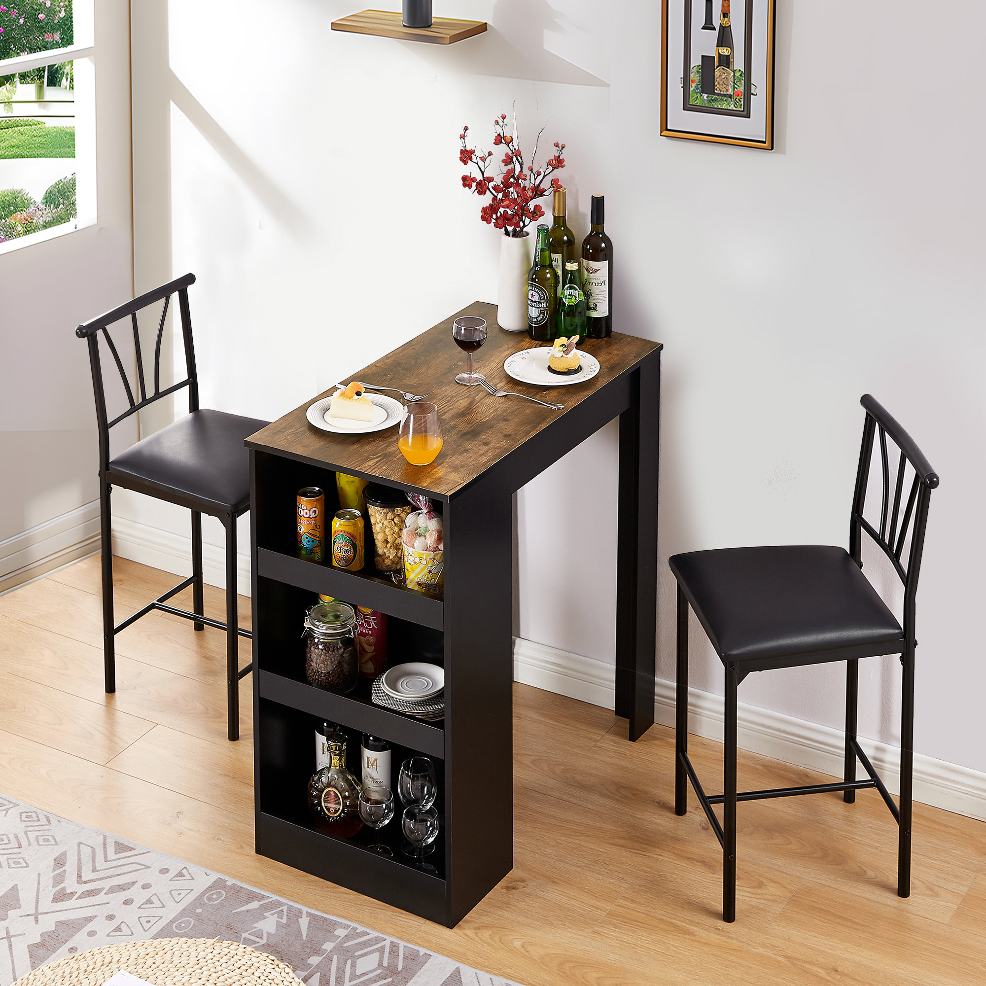 Counter Height Seat Dinette Set Counter Height Dining Chair For