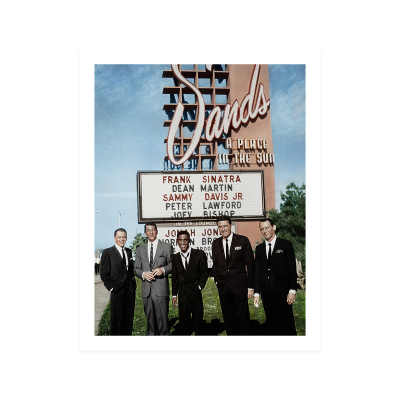 The Rat Pack, Beige / noir