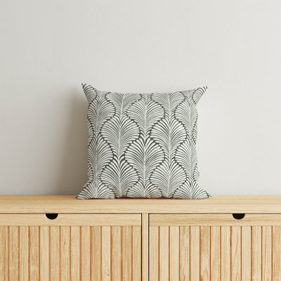 Elegant Palms Throw Pillow