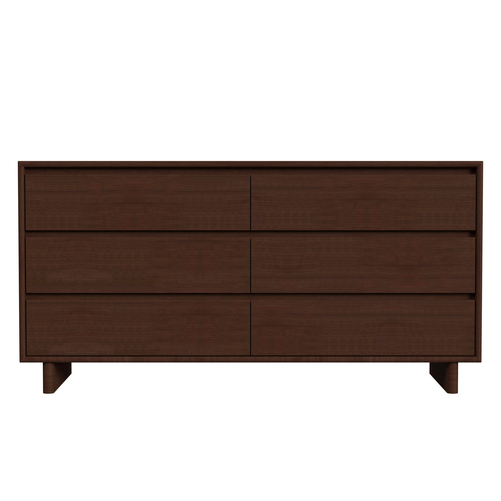 Soleil 62" Double Dresser, Brown