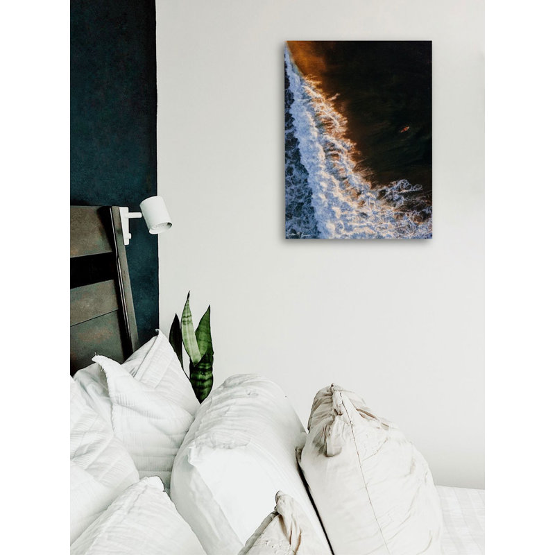 The Rush Print by Kristen M. Brown, 24" H x 18" W x 1.25" D, Wrapped Canvas