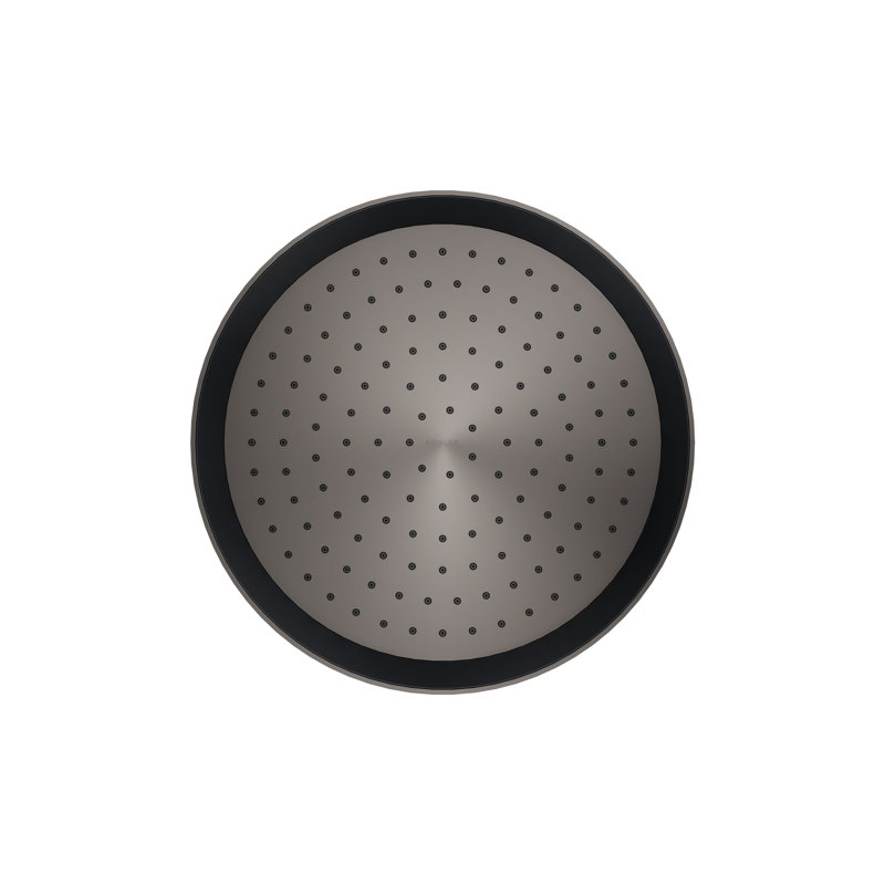 Statement 2.5 GPM Round 12 in. Rainhead with Katalyst Air-Induction Technology, Vibrant Brushed Moderne Brass, 2.5 GPM, Round