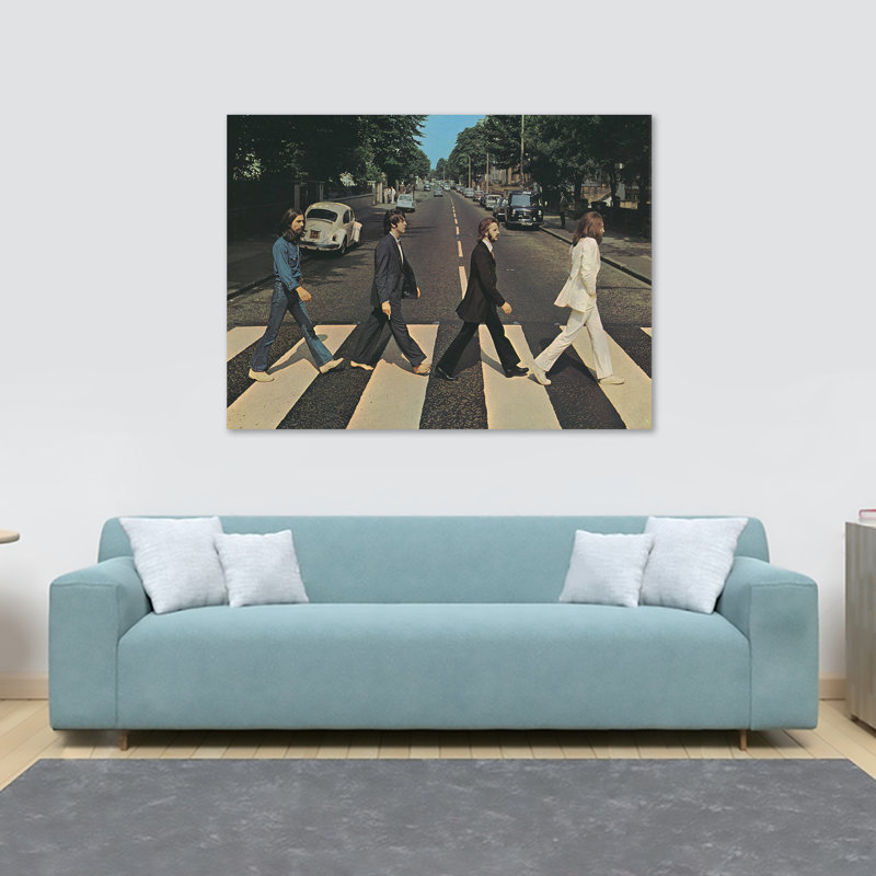 Abbey Road - Wrapped Canvas Print, 84cm H x 120cm W x 3.8cm D