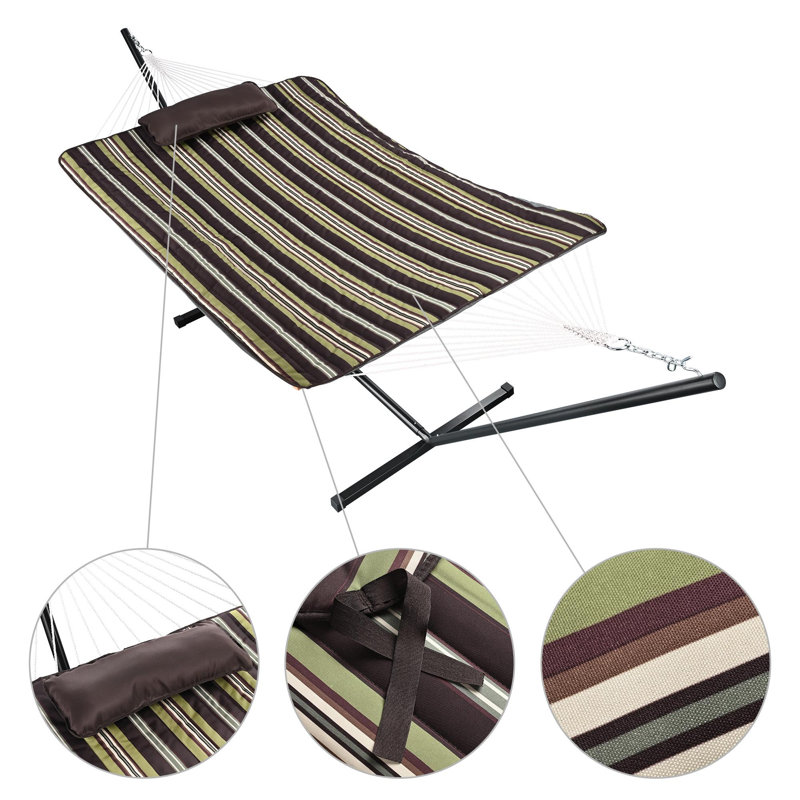 Hamac double Neacsa, Brun
