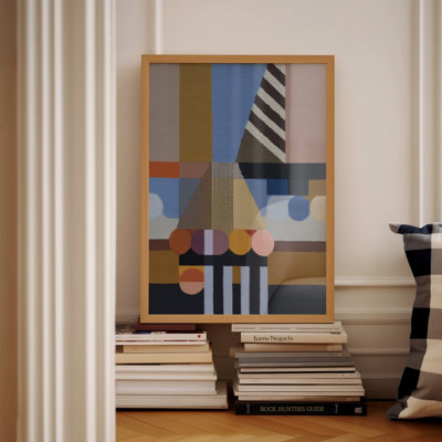 Woven Perspectives No. 05: impression géométrique abstraite