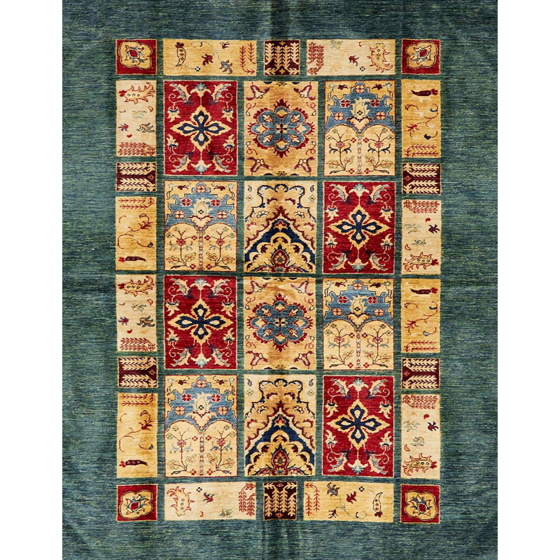 Tapis abstrait moderne 675, Rectangle 7 pi x 10 pi