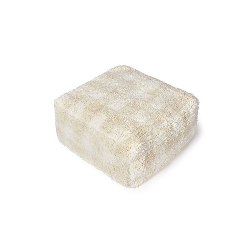 Pouf Vichy, Ivory