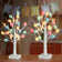 2 Pcs Easter Egg Tree,  Lighted Easter Tree Battery Operated USB With Timer, LED Birch Tree Tabletop Centerpiece Light For Easter Decorations (Set Of 2)