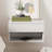  Modern Floating Bedroom Nightstand with Storage Drawer and Open Shelf Cubby-68588420