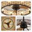 Ventilateur de plafond en cage 24 "avec lumières et ensemble d'éclairage inclus Bay Isle Home ™