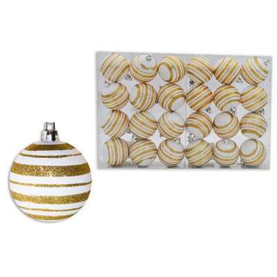 24 Piece Ball Ornament Set