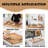 Solid Wood Stove Top Cover with Handle-114882492