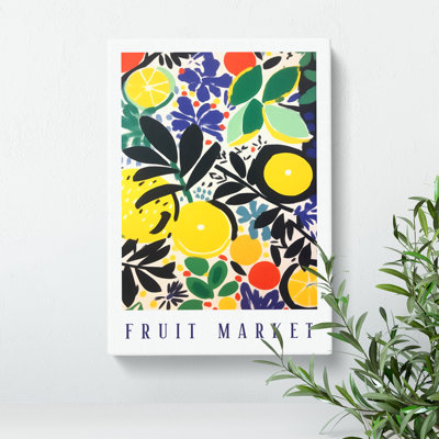 XMKTMKT-353 Fruit Market Exhibition Lemon Vol.4 - Wrapped Canvas Print