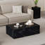 Table basse en panneau de fibres à densité moyenne - design luxueux, décoration parfaite pour le salon-1573773830