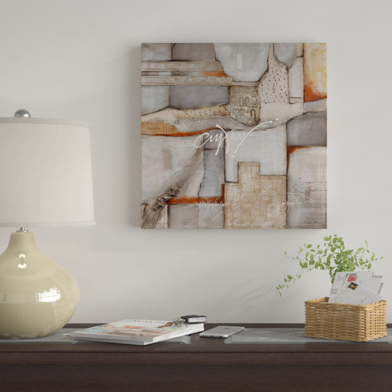 « typografische partitur iii », reproduction d’impression sur toile tendue, H 12 po x l 12 po x P 1,5 po