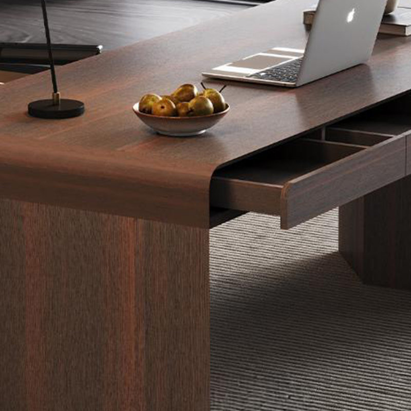 Bureau élégant et esthétique, H 29,52 po x l 94,49 po x P 31,49 po