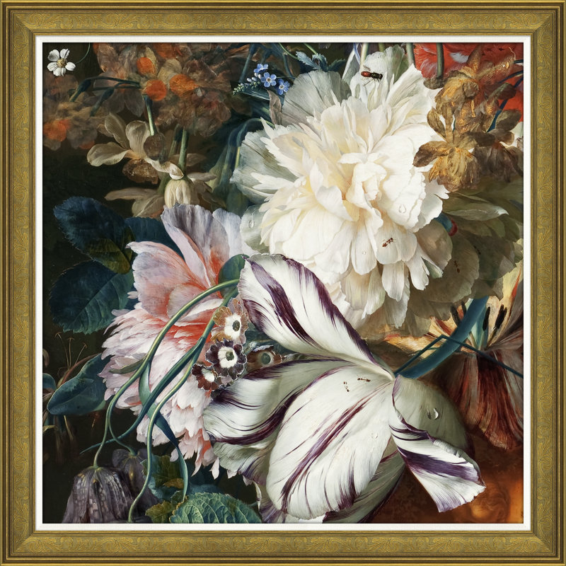 Floral Boquet - cadre photo, reproduction d'art sur papier