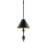 Prosperity 2 - Light French Black/Contemporary Gold Leaf Interior Kitchen Island Pendant