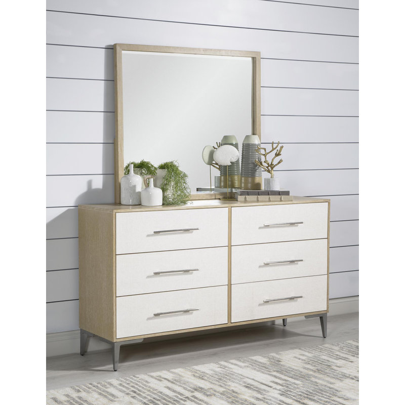 Commode double 6 tiroirs Biscayne