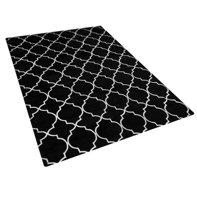 Melbourne Geometric Viscose Hand Woven Area Rug