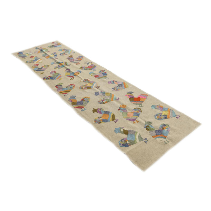9 Ft Runner Perry Ivory Rug