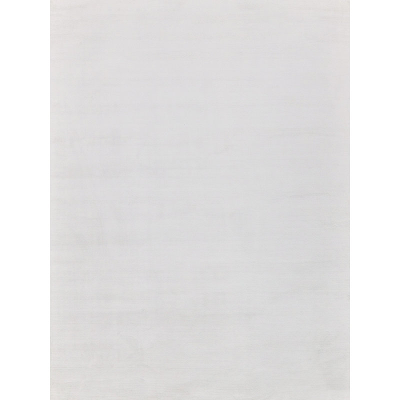 Velutto Area Rug in White, Rectangle 6' x 9'