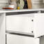 Buffet avec rangement, grande armoire de rangement avec 1 tiroir et 4 portes, buffet moderne pour la salle à manger