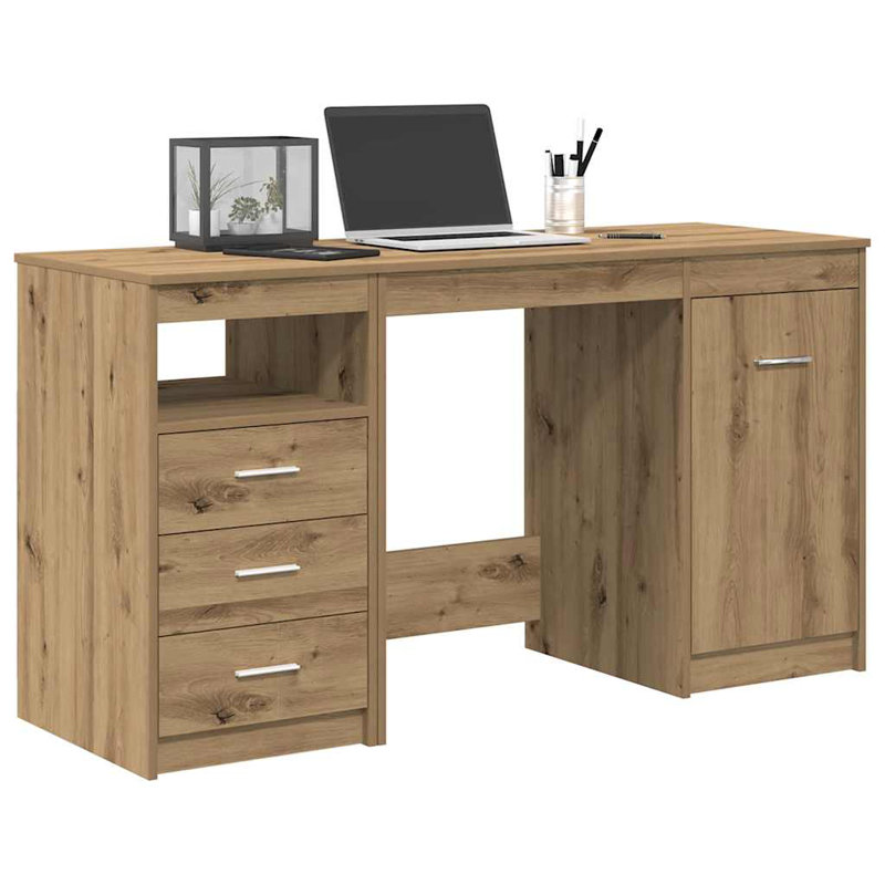 Hery Writing Desk, Artisan Oak