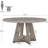 Round Dining Table, Wood Dining Table, 47 Inch