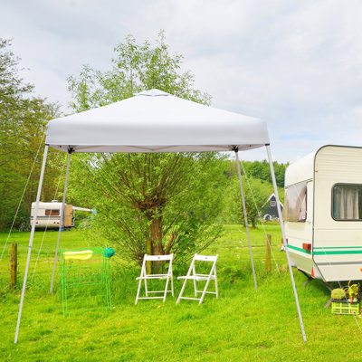 10 Ft. W x 10 Ft. D Steel Pop-Up Canopy