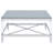 Issabella Glass Top Coffee Table