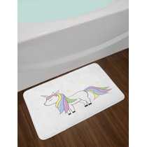 Caro Home Unicorn Kids Bath Rug - 100% Exclusive