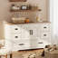Commode 6 tiroirs avec 2 portes Laziza -143035665