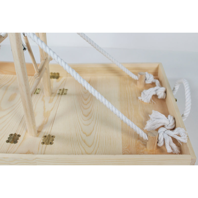 Centre d'activités 11,25 "Wood Bird Play Gym