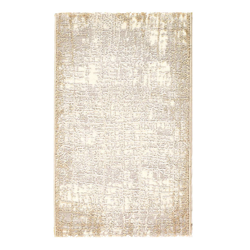 Tapis moderne à tissage large 2 pi x 3 pi