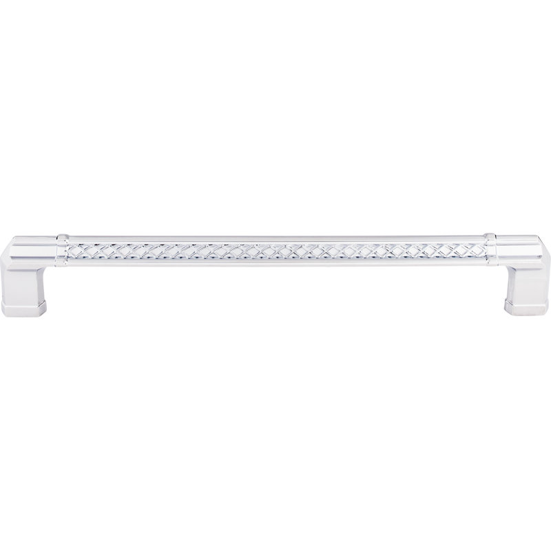 Tower Bridge Appliance pull, Polished Chrome, 18" Center to Center