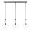 Luminaire suspendu pour îlot de cuisine 3 lumières Cammie-1349169910-1349169911