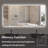 Adorna Dimmable Backlit LED Vanity Mirror with Anti-Fog-1010556226
