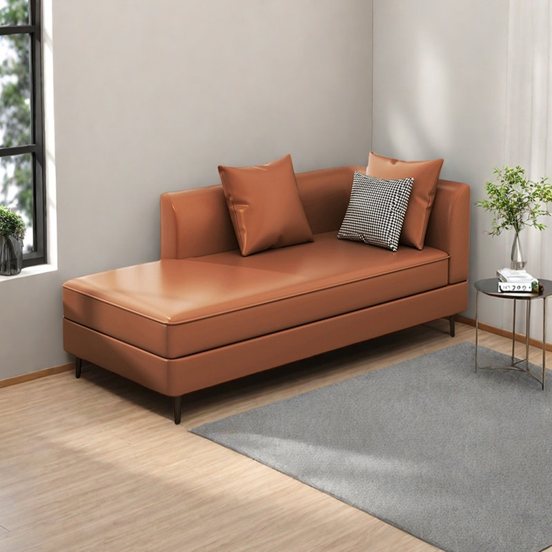 Méridiennes d'intérieur Modern Living, Orange, Orienté à droite