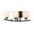 3 - Light Dimmable Fluted Opal Glass Vanity Light