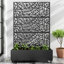 Eurel Metal Planter Box with Wheels