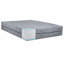 Matelas en mousse à mémoire de forme en peluche réversible 12 po Poar-1132944755