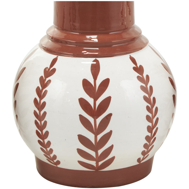  3 Piece Ceramic Table Vase Set, White