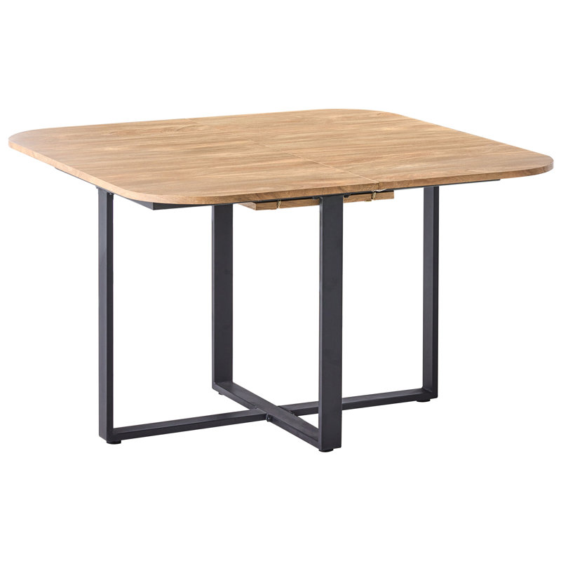 Extendable Metal Base Dining Table