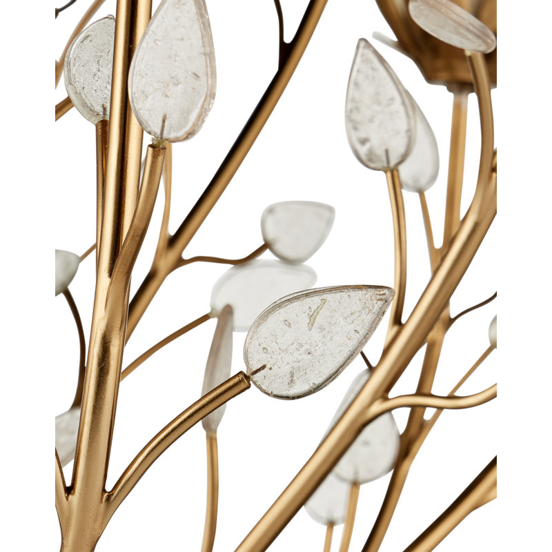 Star Magnolia Chandelier, 53'' H X 36'' W X 36'' D.